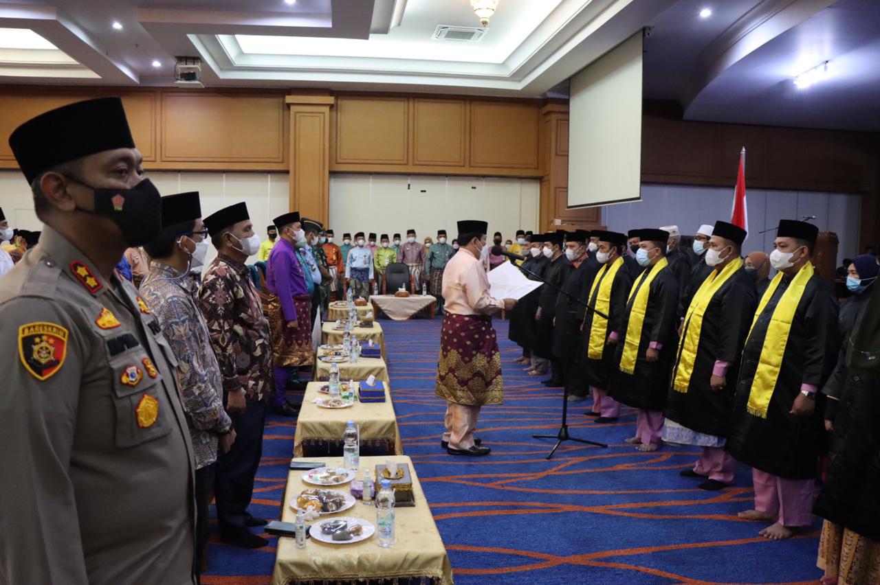 Pembukaan MTQ XXII Tingkat Kabupaten Rohul, Kapolres Dampingi Bupati H Sukiman