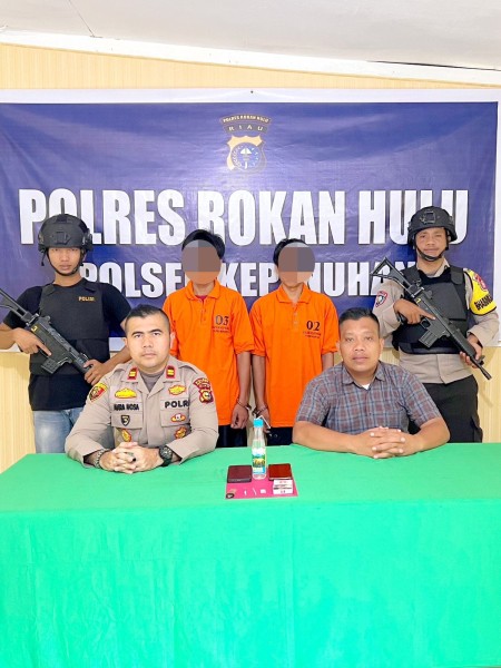 Dalam Sehari, Tiga Tersangka Kasus Sabu Diringkus Personil Polsek Kepenuhan