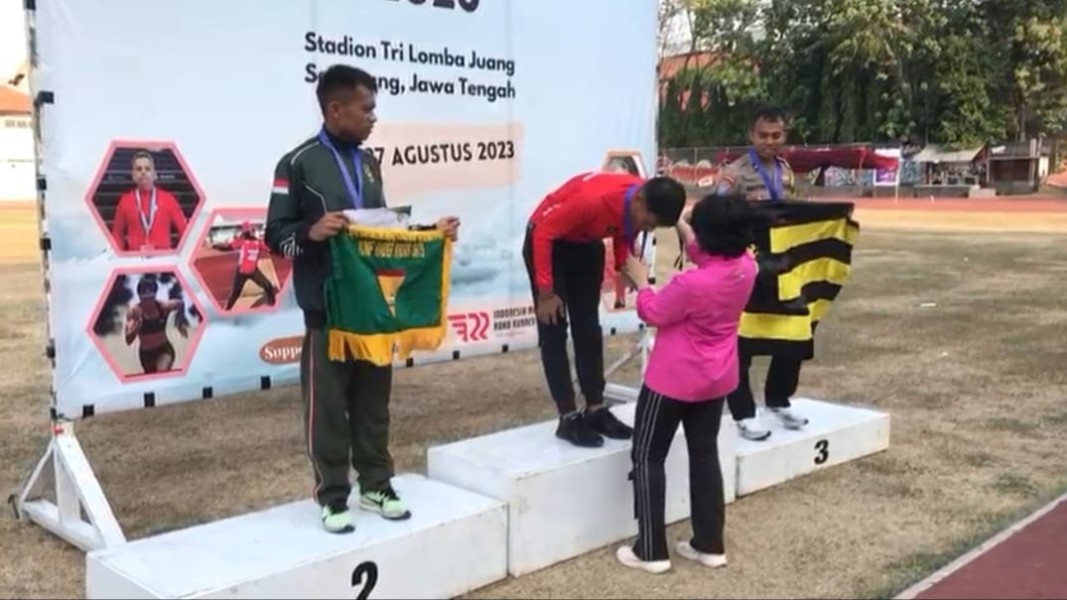 Personel Polda Kepri Raih Kejuaraan Nasional Atletik Master Indonesia Di Semarang
