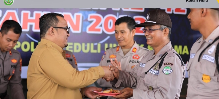 Sekda Rohul Sebagai Irup HUT Satpam Ke 42 : Satpam Senantiasa Bersinergi Dengan Polri Jaga Kamtibmas