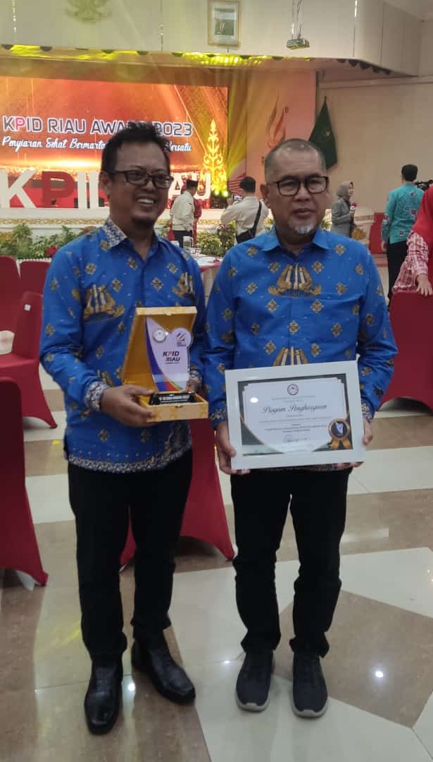 LPPL Radio Swara Lima Luhak Menangkan Lomba KPID Riau Award 2023 Kategori Ramah Anak