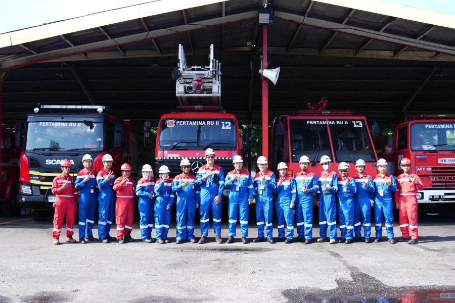 Perkuat Keandalan Operasional, VP Enterprise Cyber Security Pertamina Tinjau Sarfas dan Infrastruktur IT Kilang Pertamina Dumai