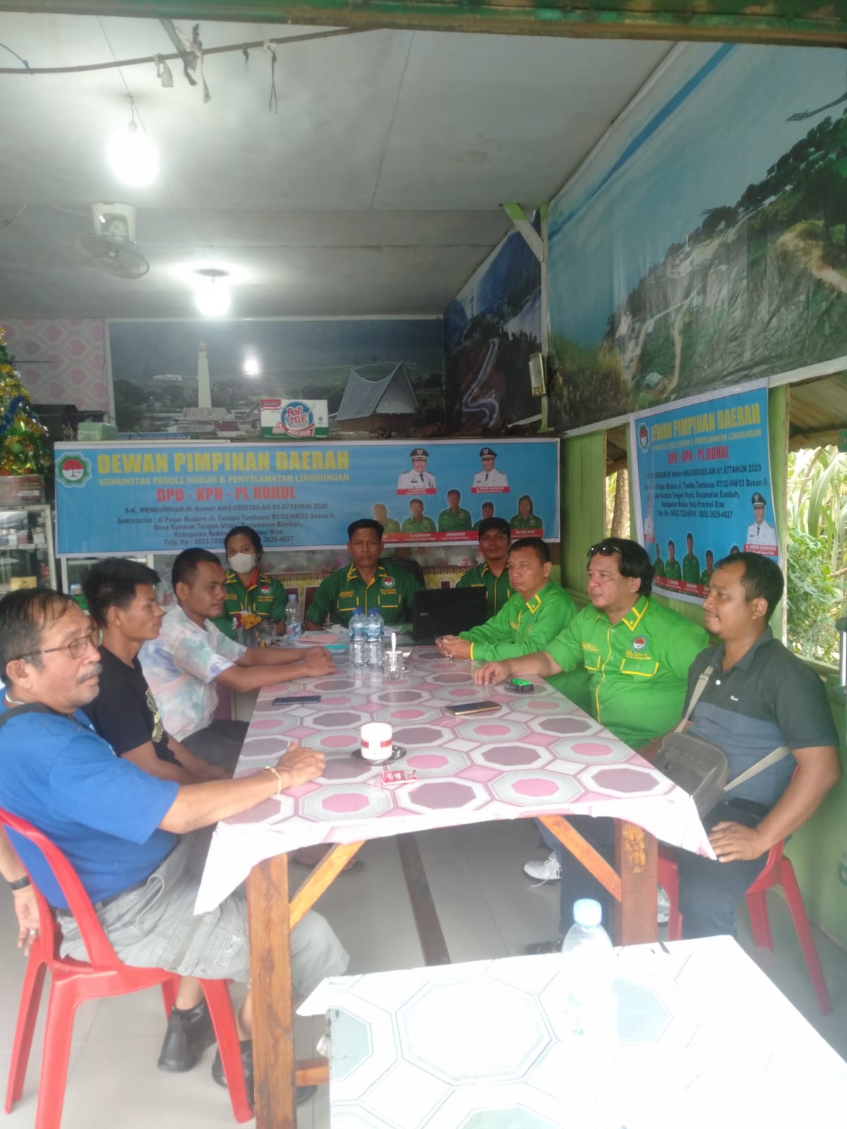 DPD LSM KPH-PL Kabupaten Rokan Hulu Gelar Rapat Perdana di Awal Tahun 2023
