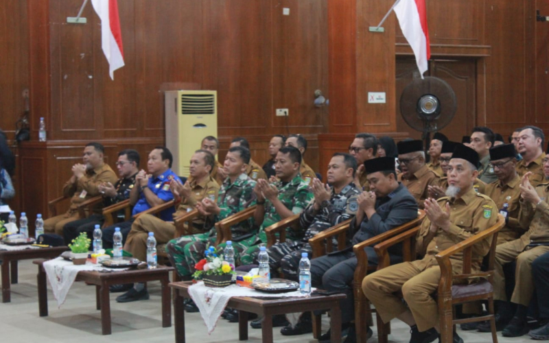 Kodim 0320 Hadiri Pelantikan Forikan, Dekranasda, Bunda PAUD, dan Bunda Literasi Kota Dumai