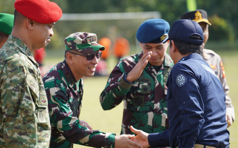 Bersama Menteri LHK, Kodim 0320 Dumai Perkuat Sinergi Penanganan Karhutla 2026