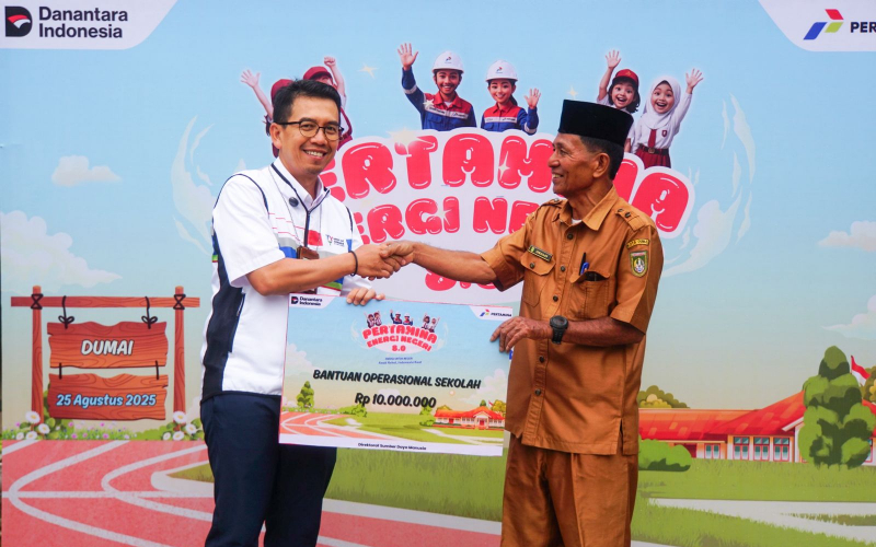 Lewat Pertamina Energi Negeri 8.0, Kilang Pertamina Dumai Hadirkan Inspirasi dan Edukasi bagi Anak SD di Dumai dan Sungai Pakning