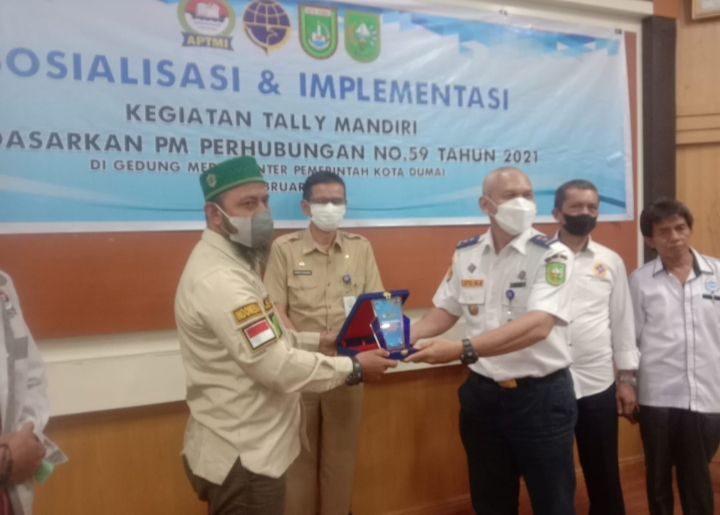 DPW APTMI Riau Sosialisasi Peraturan Menteri Perhubungan RI