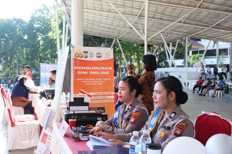 Polda Kepri Gelar Car Free Day Dalam Rangka Hari Bhayangkara Ke-79 di Alun-Alun Engku Putri Batam