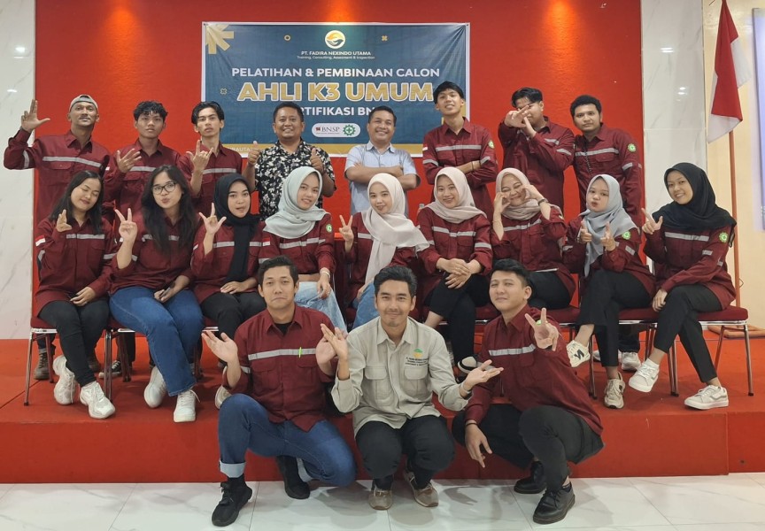 Tingkatkan Standar Keselamatan Migas, PT Fadira Nexindo Utama Kembali Adakan Pelatihan K3 BNSP
