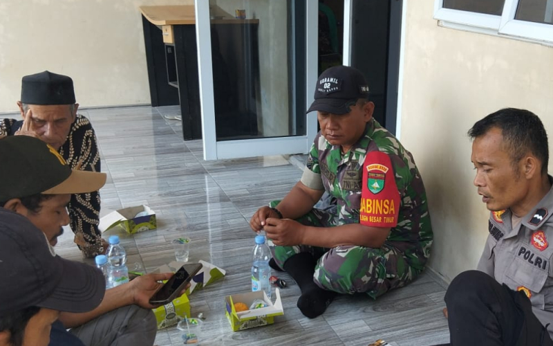 Sertu Jumat Desmanto Pimpin Patroli Keamanan Jalur Pipa di Bagan Besar Timur