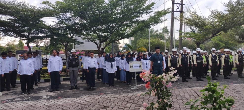 Pelindo Dumai Gelar Upacara Hari Kesaktian Pancasila, Teguhkan Komitmen Kebangsaan