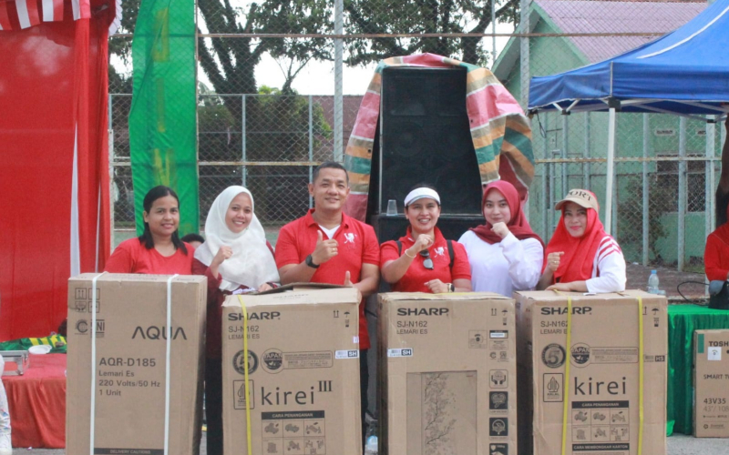 Kodim 0320 Dumai Meriahkan HUT RI ke-80 dengan Lomba Keluarga Penuh Keceriaan