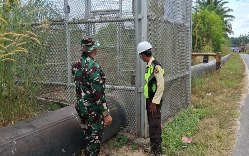 Sinergi SKK Migas dan TNI Amankan Objek Vital Jalur Pipa Minyak di Kota Dumai