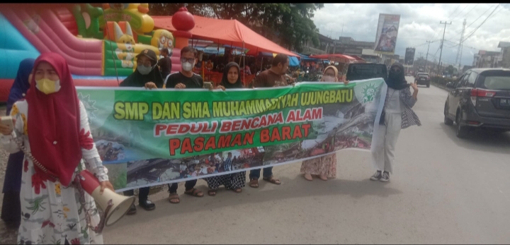 Keluarga Besar Ormas Muhammaddiyah Gelar Penggalangan Dana Gempa Pasaman