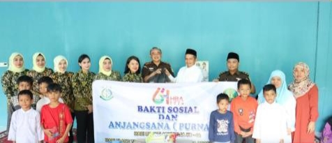 Peringati HBA ke 64 Tahun 2024, Kajari Rohul Adakan Bakti Sosial dan Anjangsana