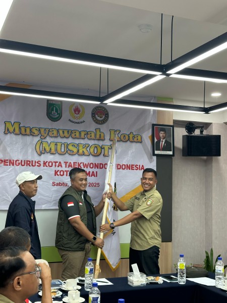 Ales Kembali Terpilih Nahkodai Cabor Taekwondo Dumai