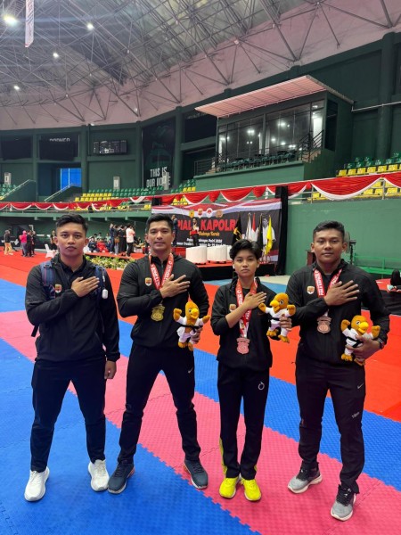 Semarak Hari Bhayangkara Ke-79, Polda Kepri Raih Prestasi di Kejurnas Karate Piala Kapolri