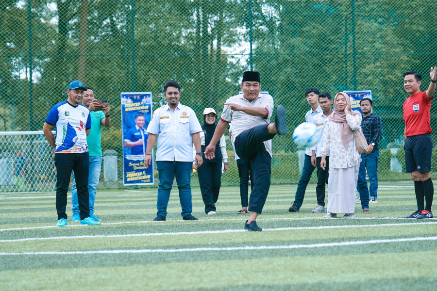 Karang Taruna Kota Dumai Buka Turnamen Mini Soccer Antar SMA Sederajat Se-Kota Dumai