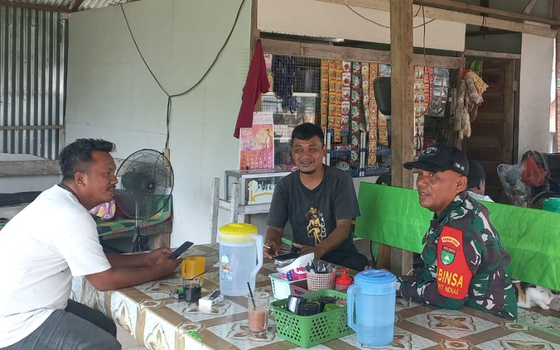 Tim Patroli SKK Migas Koramil 02 Bukit Kapur Jaga Keamanan Objek Vital Nasional