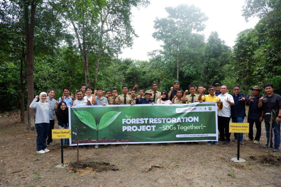 Sempena HKAN 2024 Belantara Foundation Ajak Mitra Partisipasi Aksi Iklim Dengan Menanam Pohon