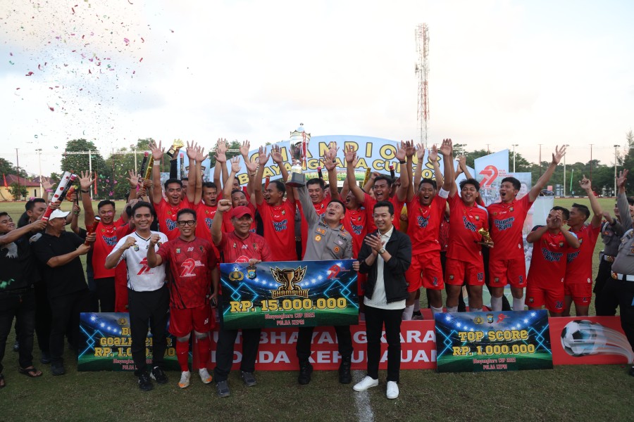 Semarak Hari Bhayangkara Ke-79, Bhayangkara Cup 2025 Resmi Selesai