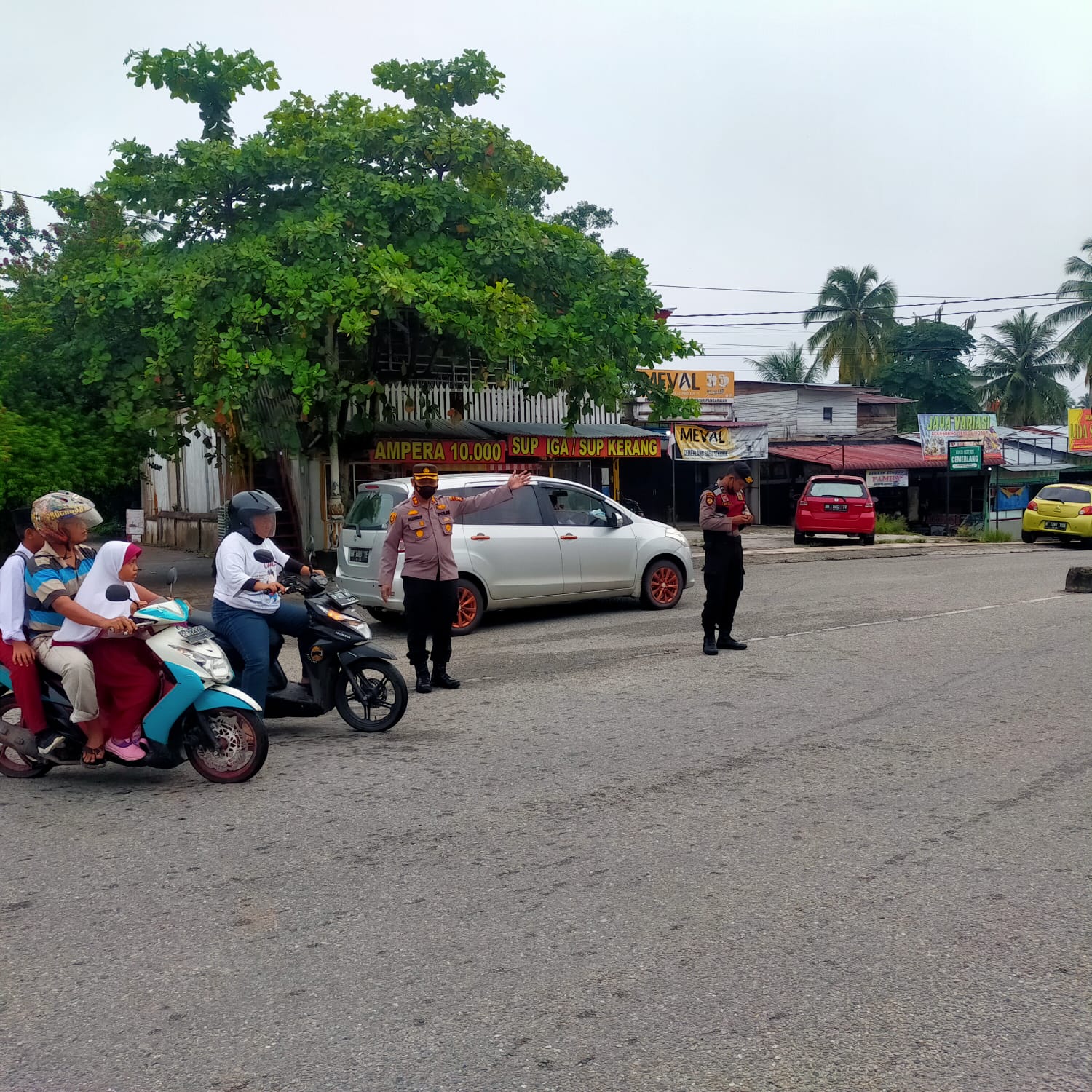 Wujudkan Kehadiran Polri Di Tengah Masyarakat, Kapolres Rohul Efektifkan Pelaksanaan Strong Point