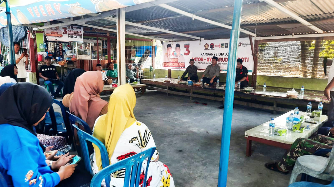 OMP-LK24 : Kampanye Dialogis Anton - Poti Di Pagar Mayang, Tetap Solid