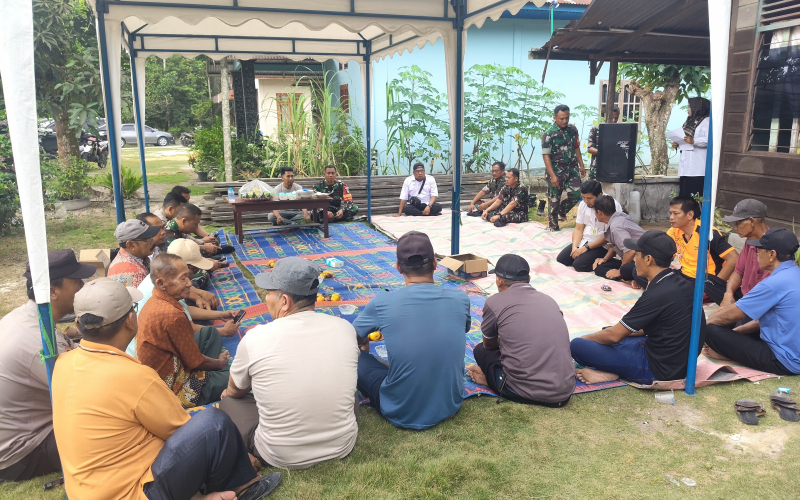 Dandim 0320 Dumai Hadiri Doa Selamat Pembangunan Jembatan ARAMCO di Lubuk Gaung