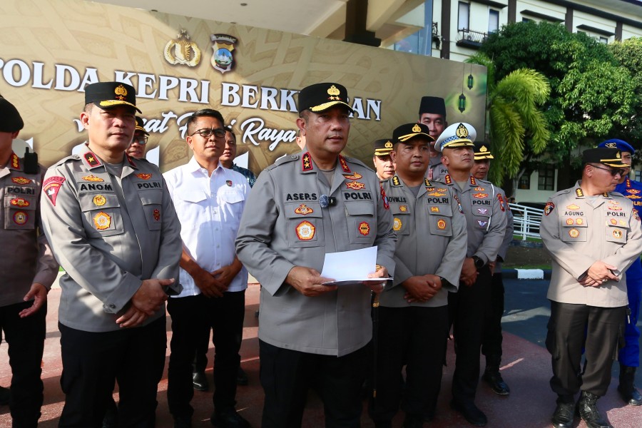 Polda Kepri Lepas 150 Ekor Hewan Kurban Sambut Idul Adha 1446 H