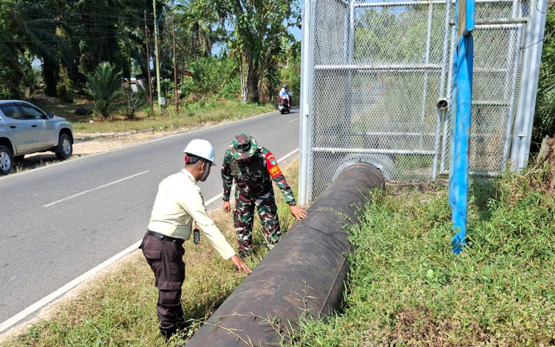 Sinergi TNI dan PHR, Jalur Pipa Minyak di Dumai Dipastikan Aman