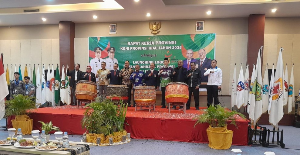 Di Raker KONI Riau, Walikota Dumai Dorong Musyawarah Penentuan Cabor Prioritas