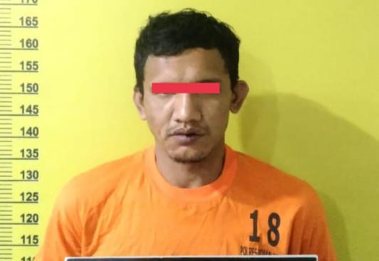 Berani  Curi Barang Electronik di Rumah Dinas Rektor UPP, Seorang Pria  Dibekuk Sat Reskrim Polres Rohul