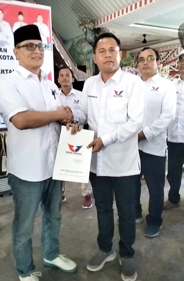 Terima SK Dan Resmikan Kantor, Antonius Nainggolan Nakhodai Partai Perindo Dumai 