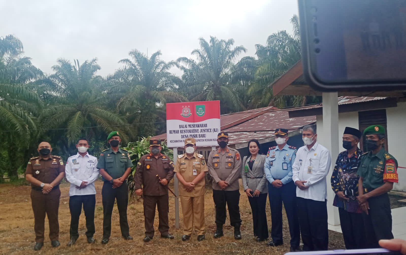 Bupati Rohul Apresiasi Program Kerja Kejaksaan Launching Rumah Restorative Justice
