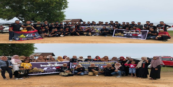 Komunitas Daihatsu Chapter Riau Gelar Pertemuan Akbar di Pantai Bahtera Dumai