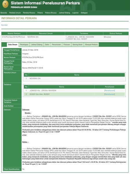 Enam Tahun Buron, Dewi DPO Kasus Pemalsuan Data Paspor Belum Terendus Polisi