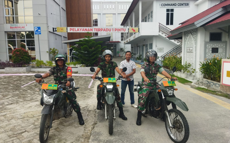Tak Henti, Kodim 0320 Dumai Gelar Patroli Jaga Harkamtibmas