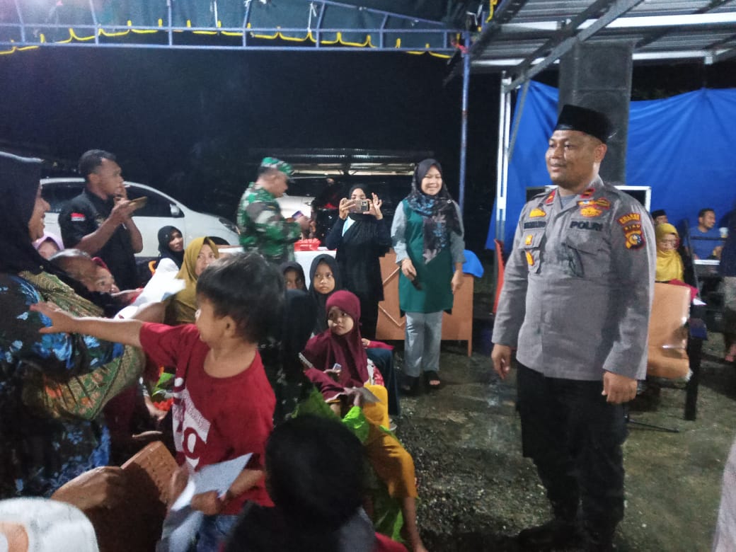 Malam Pergantian Tahun 2022-2023, Polsek Rahbah Gelar Do'a Bersama