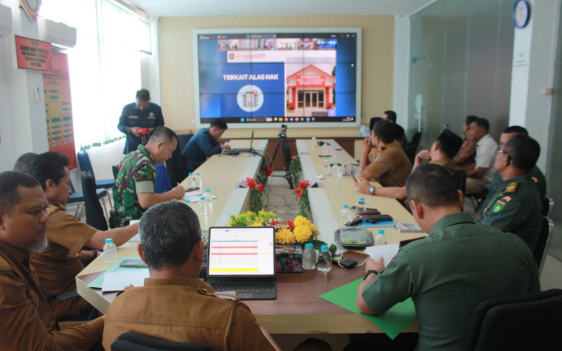 TNI–Pemko Dumai Hadiri Arahan Presiden dalam Evaluasi Progres Koperasi Desa Merah Putih