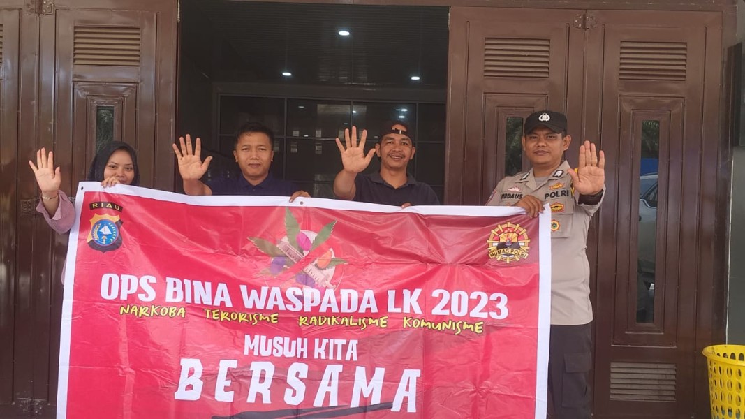 OBWLK - 2023, Personil Polsek Kuntodarussalam Binluh Pencegahan Faham Radikalisme