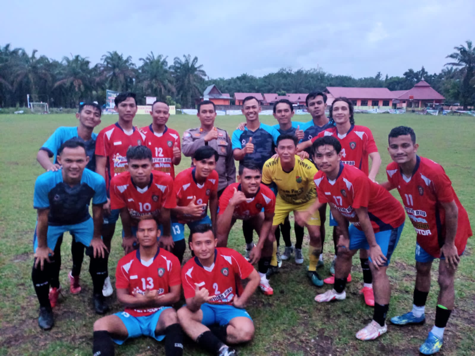 Lewat Drama Adu Pinalti, Tim Bhayangkara FC, Dimanajeri Kasat Binmas Polres Rohul Tekuk RTU FC 3-0