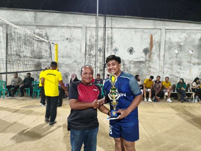 Pelindo Regional 1 Dumai Dukung Sukses Turnamen Voli Antar LPMK