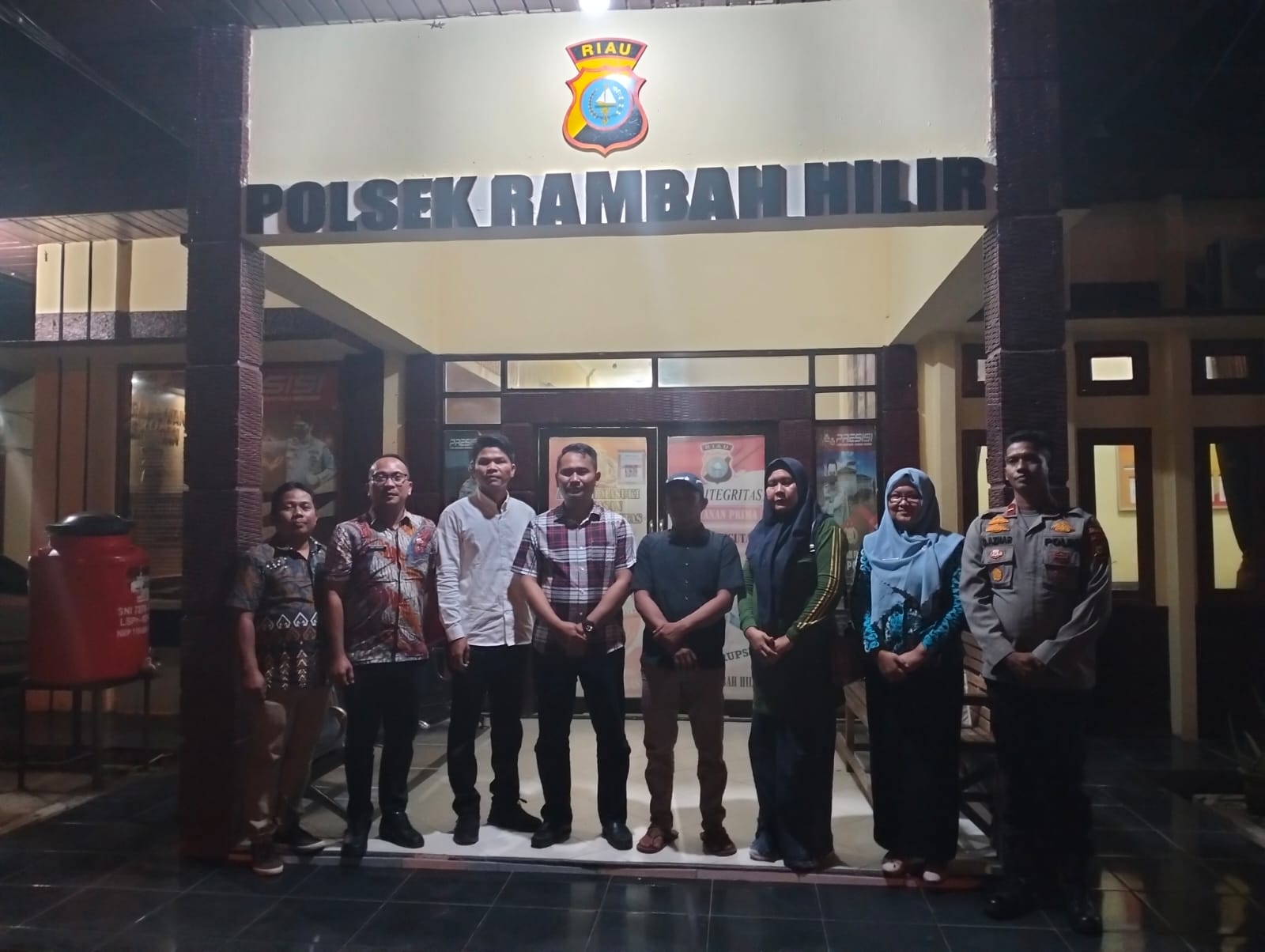 Keluarga Korban, Pelecehan Anak Di Bus Batang Pane Ucapkan Terima Kasih Pada Kapolres Rohul