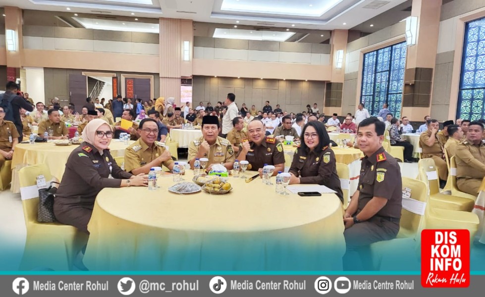 Bupati Rohul H.Sukiman Hadiri Dan Teken MOU Bersama Kejati Riau