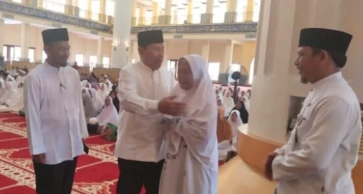 Manasik JCH di Islamic Center Resmi Dibuka Bupati Rohul H Sukiman