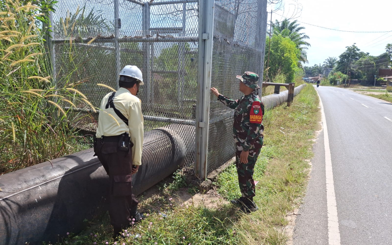 Jalur Pipa Minyak PT PHR Dipastikan Aman, Tim Gabungan Laksanakan Komsos dengan Warga