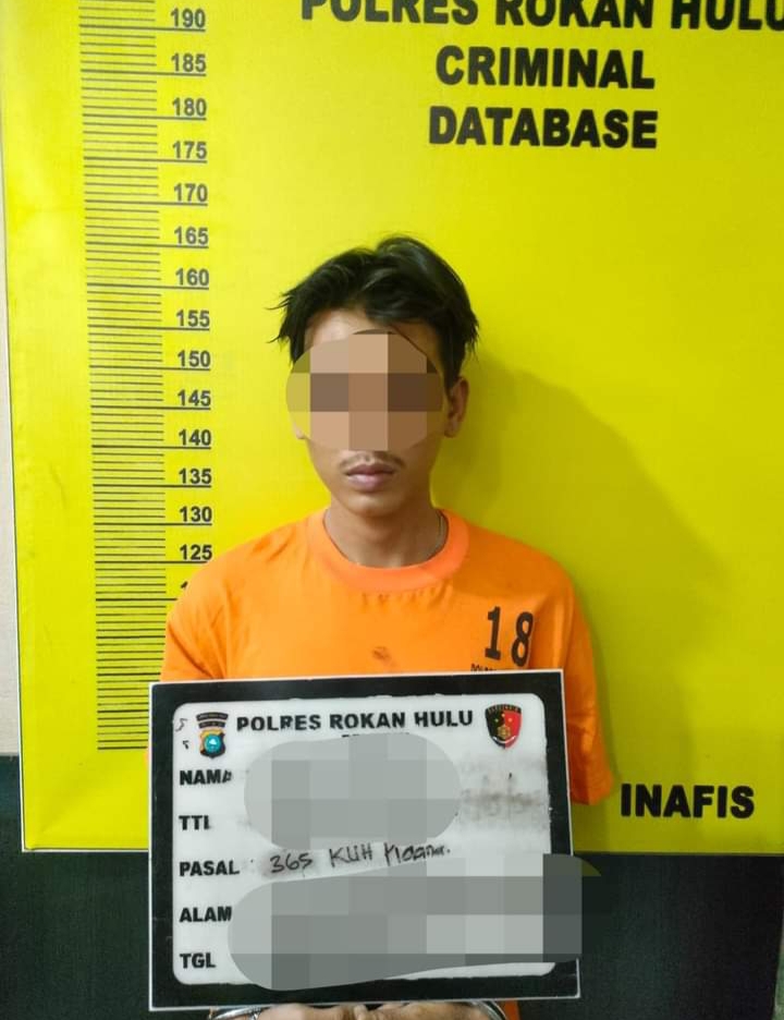 Pelaku Curas Di Jalan Lingkar Pasir Pengaraian, Diringkus Team Resmob Polres Rohul