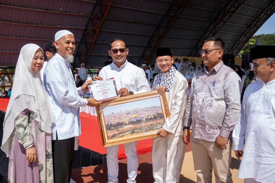 Peduli Kemanusiaan Untuk Sumatera dan Palestina, Pemko Dumai Apresiasi Kilang Pertamina Dumai