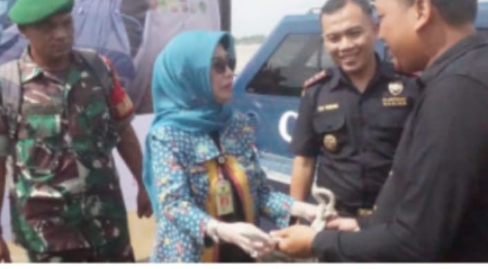 Pemkab Inhil Apresiasi Bea Cukai Tembilahan Kembali Hibahkan 3 Unit Ambulance Air Untuk 3 Desa Pesisir