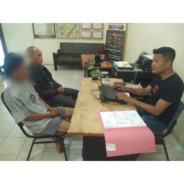 Hitungan Jam, Pelaku Percobaan Pemerkosaan berhasil Diringkus Polsek Bintan Utara Polres Bintan.